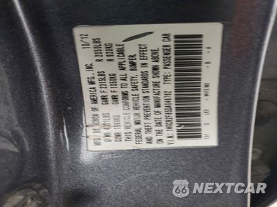 Zdjęcie 12 z 13 samochodu: 2013 HONDA ACCORD EXL VIN:1HGCR2F85DA046792 - miniatura