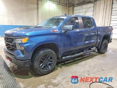 2022 CHEVROLET SILVERADO K1500 TRAIL BOSS CUSTOM 3GCUDCET3NG534087 - główne zdjęcie licytacji z USA - miniatura