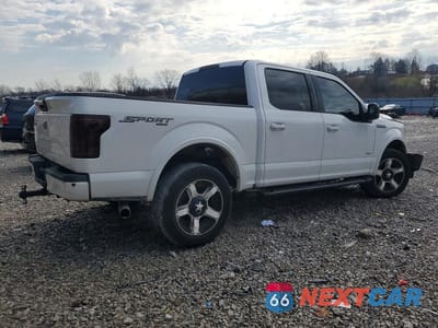 Trzecie zdjęcie samochodu z tyłu: 2015 FORD F150 SUPERCREW VIN:1FTEW1EG5FFB94157 - miniatura