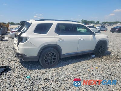 Trzecie zdjęcie samochodu z tyłu: 2025 HONDA PILOT TOURING VIN:5FNYG1H70SB176881 - miniatura