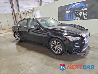 Czwarte zdjęcie samochodu z boku: 2021 INFINITI Q50 PURE VIN:JN1EV7AR4MM751956 - miniatura