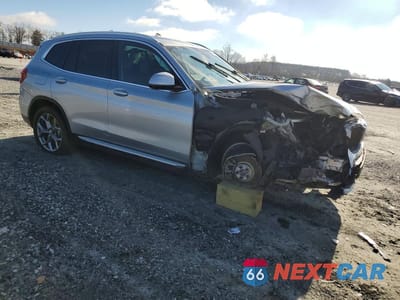 Czwarte zdjęcie samochodu z boku: 2020 BMW X3 SDRIVE30I VIN:5UXTY3C08L9D32272 - miniatura