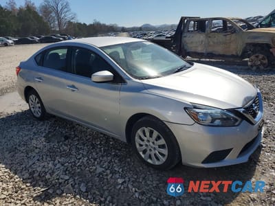 Czwarte zdjęcie samochodu z boku: 2019 NISSAN SENTRA S VIN:3N1AB7AP8KY263402 - miniatura