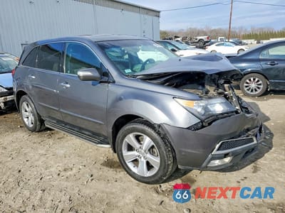 Czwarte zdjęcie samochodu z boku: 2011 ACURA MDX TECHNOLOGY VIN:2HNYD2H61BH527954 - miniatura