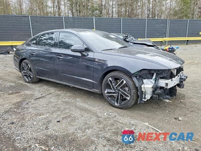 Czwarte zdjęcie samochodu z boku: 2025 HYUNDAI SONATA N LINE VIN:KMHL54JC8SA472051 - miniatura