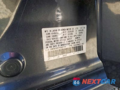 Zdjęcie 12 z 12 samochodu: 2007 HONDA ACCORD EX VIN:JHMCM56867C002113 - miniatura