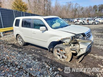 Czwarte zdjęcie samochodu z boku: 2013 HONDA PILOT EXL VIN:5FNYF4H52DB031914 - miniatura