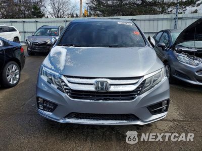 Piąte zdjęcie samochodu w środku: 2019 HONDA ODYSSEY EXL VIN:5FNRL6H75KB104412 - miniatura