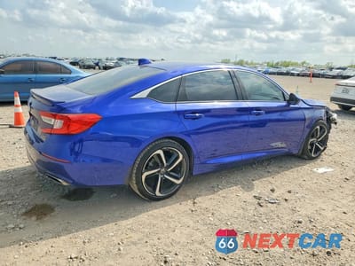 Trzecie zdjęcie samochodu z tyłu: 2018 HONDA ACCORD SPORT VIN:1HGCV2F32JA008383 - miniatura