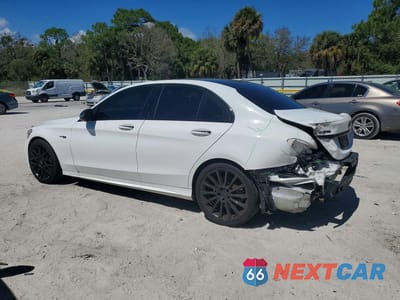 Drugie zdjęcie samochodu z przodu: 2018 MERCEDES-BENZ C 43 4MATIC AMG VIN:55SWF6EB0JU268649 - miniatura