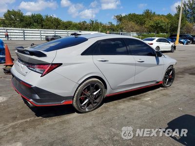 Trzecie zdjęcie samochodu z tyłu: 2025 HYUNDAI ELANTRA N BASE VIN:KMHLW4DK7SU033356 - miniatura