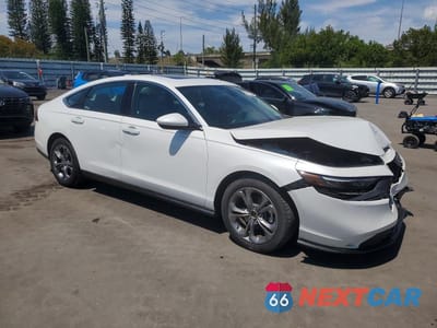 Czwarte zdjęcie samochodu z boku: 2024 HONDA ACCORD EX VIN:1HGCY1F3XRA029737 - miniatura