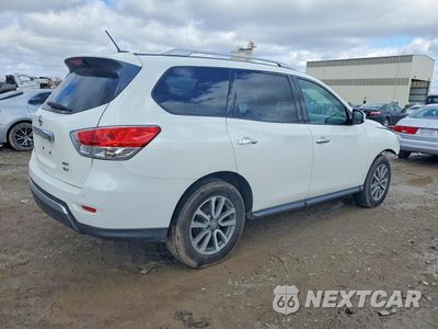 Trzecie zdjęcie samochodu z tyłu: 2014 NISSAN PATHFINDER SV VIN:5N1AR2MM3EC628249 - miniatura