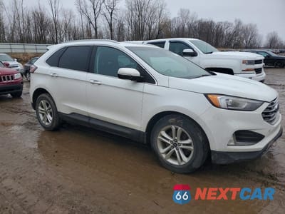 Czwarte zdjęcie samochodu z boku: 2019 FORD EDGE SEL VIN:2FMPK4J92KBC71815 - miniatura