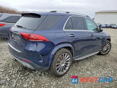 Trzecie zdjęcie samochodu z tyłu: 2021 MERCEDES-BENZ GLE 350 VIN:4JGFB4KB3MA497244 - miniatura