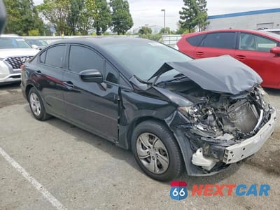 Czwarte zdjęcie samochodu z boku: 2015 HONDA CIVIC LX VIN:2HGFB2F5XFH536933 - miniatura