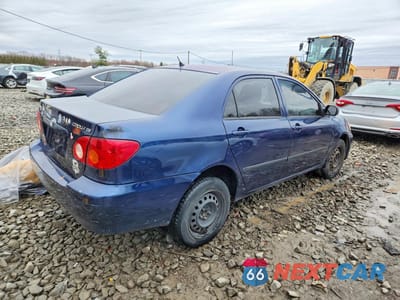 Trzecie zdjęcie samochodu z tyłu: 2004 TOYOTA COROLLA CE VIN:1NXBR32E24Z193738 - miniatura