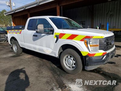 Czwarte zdjęcie samochodu z boku: 2022 FORD F150 SUPER CAB VIN:1FTEX1EP2NKE14101 - miniatura