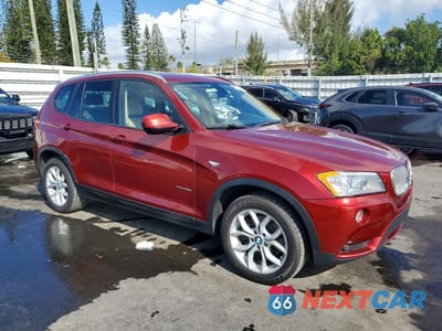 Czwarte zdjęcie samochodu z boku: 2013 BMW X3 XDRIVE35I VIN:5UXWX7C50DL981505 - miniatura