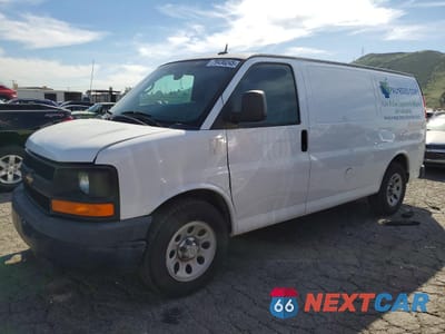 2014 CHEVROLET EXPRESS G1500 UTILITY / SERVICE VAN 1GCSGAFX7E1104050 - główne zdjęcie licytacji z USA - miniatura