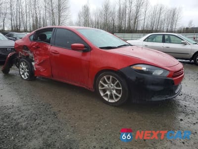 Czwarte zdjęcie samochodu z boku: 2013 DODGE DART SXT VIN:1C3CDFBA6DD268483 - miniatura