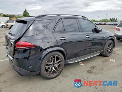Trzecie zdjęcie samochodu z tyłu: 2021 MERCEDES-BENZ GLE AMG 53 4MATIC VIN:4JGFB6BB1MA376854 - miniatura