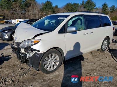 2015 TOYOTA SIENNA XLE PREMIUM 7-PASSENGER 5TDDK3DC0FS124471 - główne zdjęcie licytacji z USA - miniatura