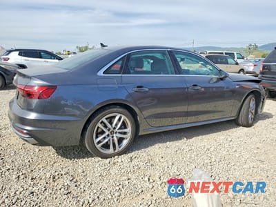 Trzecie zdjęcie samochodu z tyłu: 2021 AUDI A4 PREMIUM 45 VIN:WAUDAAF47MA031421 - miniatura