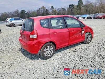 Trzecie zdjęcie samochodu z tyłu: 2007 HONDA FIT VIN:JHMGD38487S045616 - miniatura