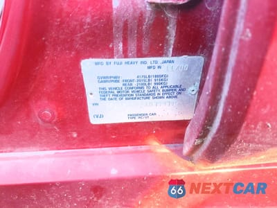 Zdjęcie 12 z 12 samochodu: 2001 SUBARU FORESTER S VIN:JF1SF65691H759746 - miniatura