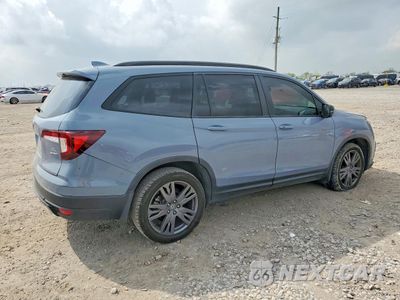 Trzecie zdjęcie samochodu z tyłu: 2022 HONDA PILOT SPORT VIN:5FNYF5H31NB025057 - miniatura