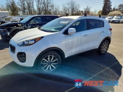 2017 KIA SPORTAGE EX KNDPNCAC8H7049072 - główne zdjęcie licytacji z USA - miniatura