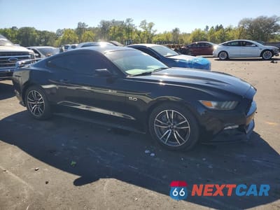 Czwarte zdjęcie samochodu z boku: 2015 FORD MUSTANG GT VIN:1FA6P8CF1F5417343 - miniatura
