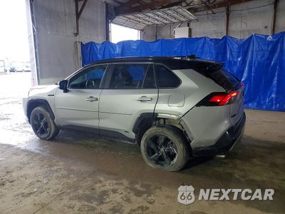 Drugie zdjęcie samochodu z przodu: 2021 TOYOTA RAV4 HYBRID XSE VIN:2T3E6RFV9MW028182 - miniatura
