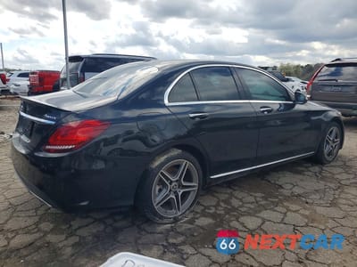 Trzecie zdjęcie samochodu z tyłu: 2020 MERCEDES-BENZ C 300 4MATIC VIN:55SWF8EB9LU323579 - miniatura