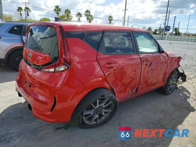 Trzecie zdjęcie samochodu z tyłu: 2020 KIA SOUL GT-LINE VIN:KNDJ63AU2L7054787 - miniatura