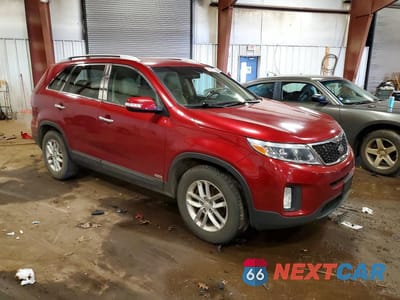 Czwarte zdjęcie samochodu z boku: 2015 KIA SORENTO LX VIN:5XYKTDA77FG568588 - miniatura