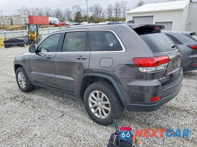 Drugie zdjęcie samochodu z przodu: 2021 JEEP GRAND CHEROKEE LAREDO VIN:1C4RJFAG0MC633492 - miniatura