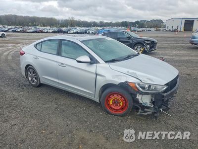 Czwarte zdjęcie samochodu z boku: 2018 HYUNDAI ELANTRA SEL VIN:KMHD84LF7JU499869 - miniatura