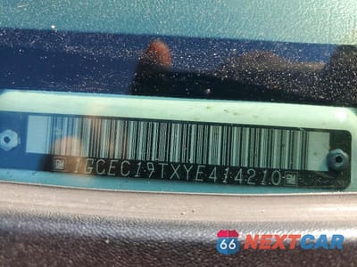 Zdjęcie 12 z 12 samochodu: 2000 CHEV SILVERADO VIN:1GCEC19TXYE414210 - miniatura