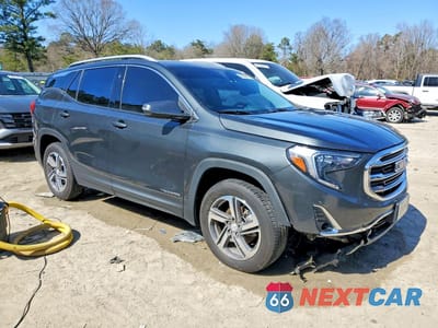 Czwarte zdjęcie samochodu z boku: 2021 GMC TERRAIN SLT VIN:3GKALVEV7ML388094 - miniatura