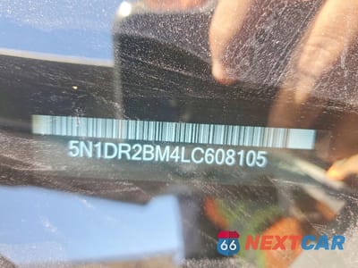 Zdjęcie 12 z 12 samochodu: 2020 NISSAN PATHFINDER SV VIN:5N1DR2BM4LC608105 - miniatura