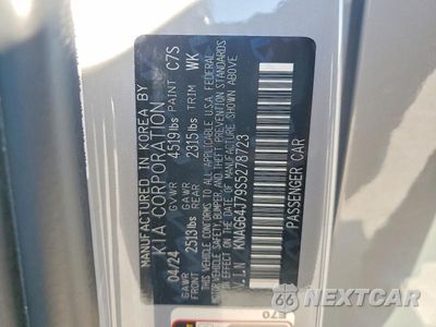 Zdjęcie 13 z 13 samochodu: 2025 KIA K5 GT LINE VIN:KNAG64J79S5278723 - miniatura