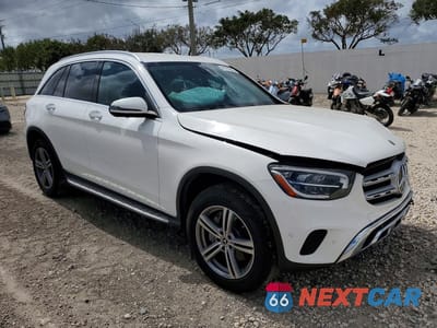 Czwarte zdjęcie samochodu z boku: 2022 MERCEDES-BENZ GLC 300 VIN:W1N0G8DB8NV386935 - miniatura