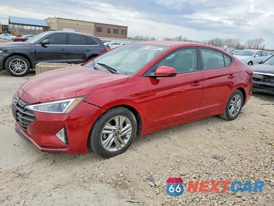 2019 HYUNDAI ELANTRA SEL KMHD84LF7KU779423 - główne zdjęcie licytacji z USA - miniatura