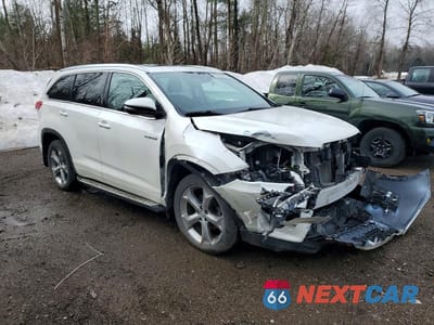 Czwarte zdjęcie samochodu z boku: 2018 TOYOTA HIGHLANDER HYBRID LIMITED VIN:5TDDGRFHXJS044908 - miniatura
