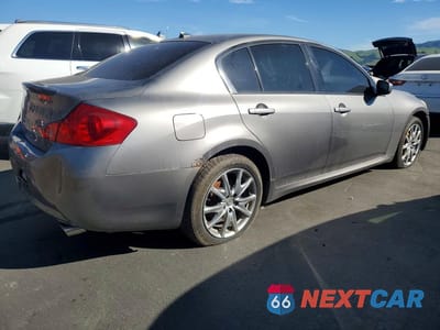 Trzecie zdjęcie samochodu z tyłu: 2009 INFINITI G37 SEDAN X VIN:JNKCV61F09M351001 - miniatura