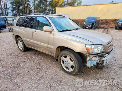 Czwarte zdjęcie samochodu z boku: 2007 TOYOTA HIGHLANDER LIMITED VIN:JTEEP21A870224899 - miniatura