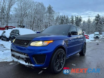 Drugie zdjęcie samochodu z przodu: 2015 LAND ROVER RANGE ROVER SPORT SVR VIN:SALWZ2EFXFA510974 - miniatura