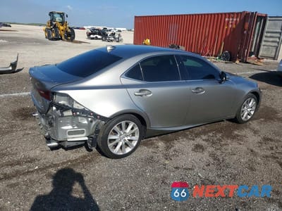 Trzecie zdjęcie samochodu z tyłu: 2014 LEXUS IS 250 BASE VIN:JTHBF1D21E5042050 - miniatura